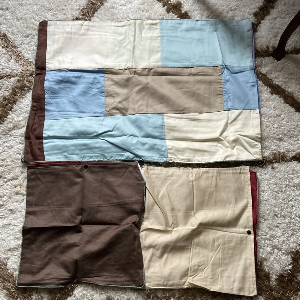 Disney Fashion World Full/Queen 6 Piece Patchwork Reversible Bedspread Duvet